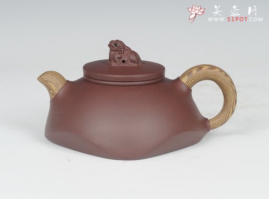紫砂壶图片：四方切角 - 宜兴紫砂壶网