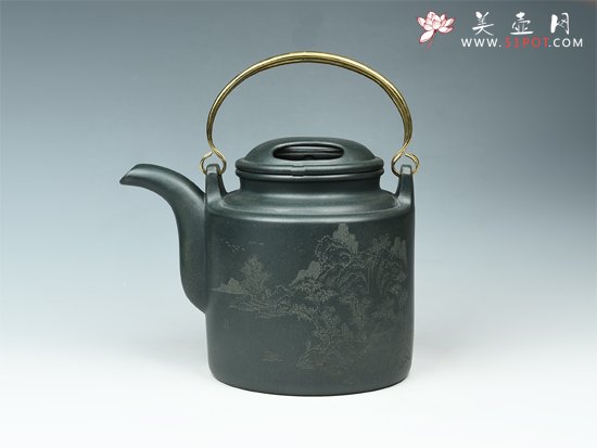 紫砂壶图片：洋桶 - 宜兴紫砂壶网