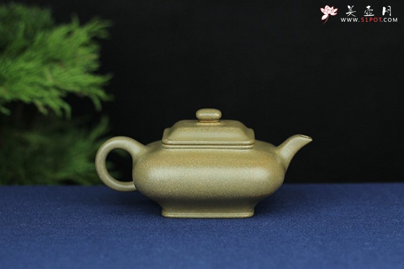 紫砂壶图片：长方水扁 - 宜兴紫砂壶网