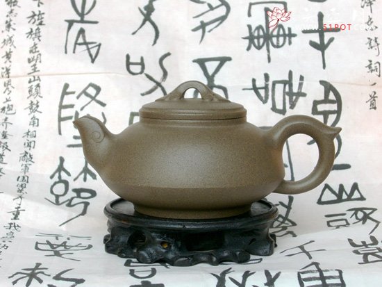 紫砂壶图片：玉如意 - 宜兴紫砂壶网