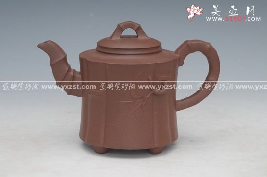 紫砂壶图片：竹节 - 宜兴紫砂壶网