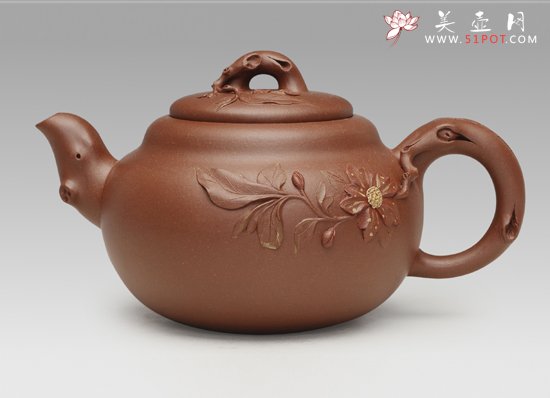 紫砂壶图片：春之恋 - 宜兴紫砂壶网