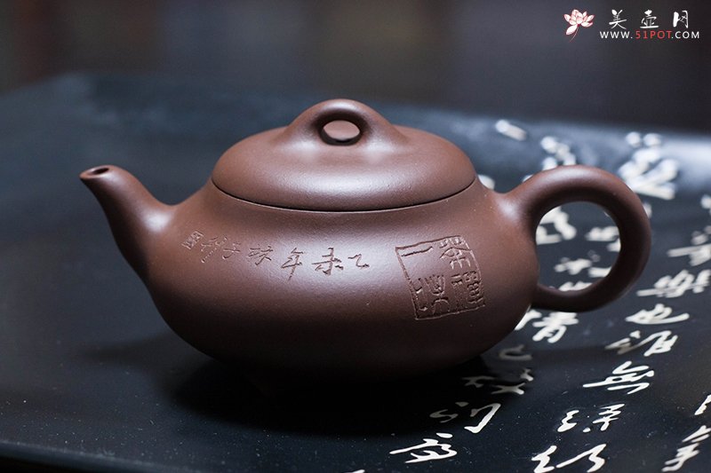 紫砂壶图片：汉棠石瓢 - 宜兴紫砂壶网