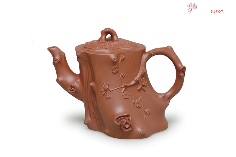 紫砂壶图片：梅桩 - 宜兴紫砂壶网