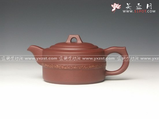 紫砂壶图片：金砂玉带 - 宜兴紫砂壶网