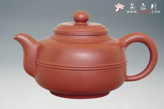 紫砂壶图片：双线玉均 - 宜兴紫砂壶网