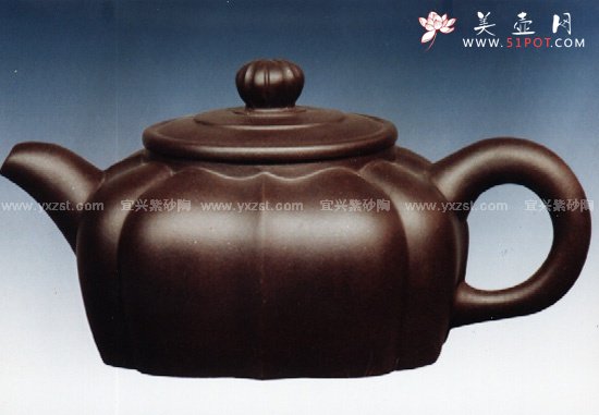 紫砂壶图片：菱花 - 宜兴紫砂壶网