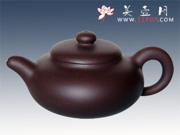 紫砂壶图片：扁福 - 宜兴紫砂壶网