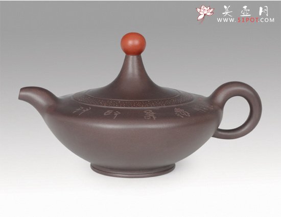 紫砂壶图片：滴水之恩  徐秉言 紫泥 - 宜兴紫砂壶网