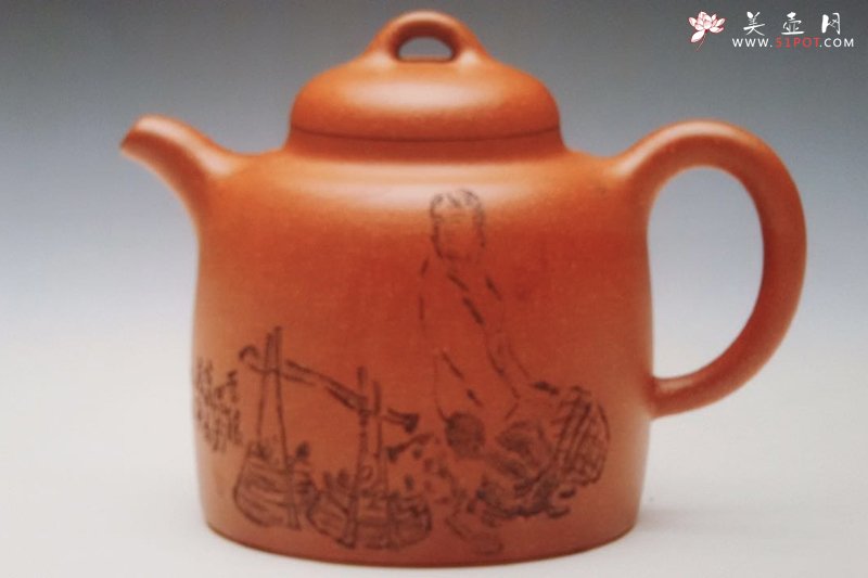 紫砂壶图片：秦权 - 宜兴紫砂壶网