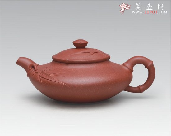 紫砂壶图片：清风竹韵 - 宜兴紫砂壶网