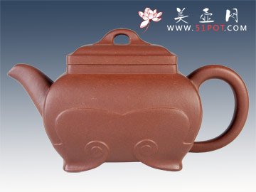 紫砂壶图片：四方如意 - 宜兴紫砂壶网