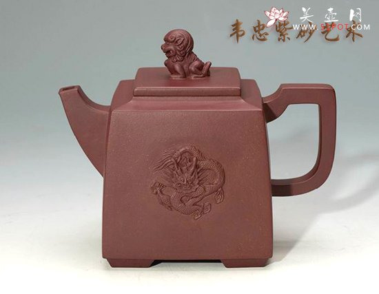 紫砂壶图片：祥龙现吉 - 宜兴紫砂壶网