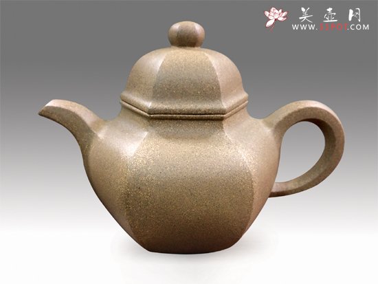 紫砂壶图片：六方掇球 - 宜兴紫砂壶网