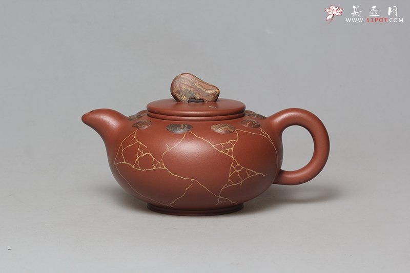 紫砂壶图片：喜石景 - 宜兴紫砂壶网