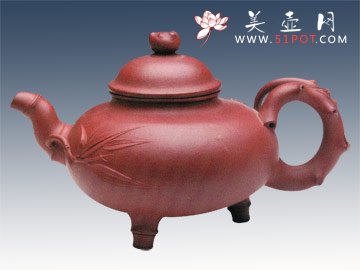 紫砂壶图片：足鼎 - 宜兴紫砂壶网