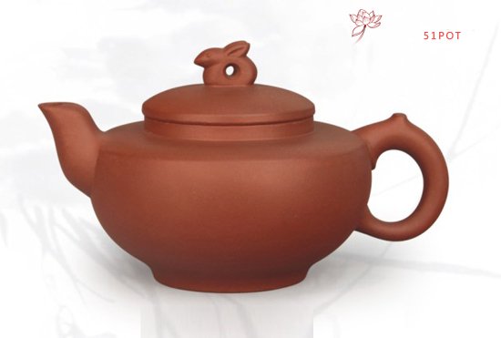 紫砂壶图片：玉兔 - 宜兴紫砂壶网