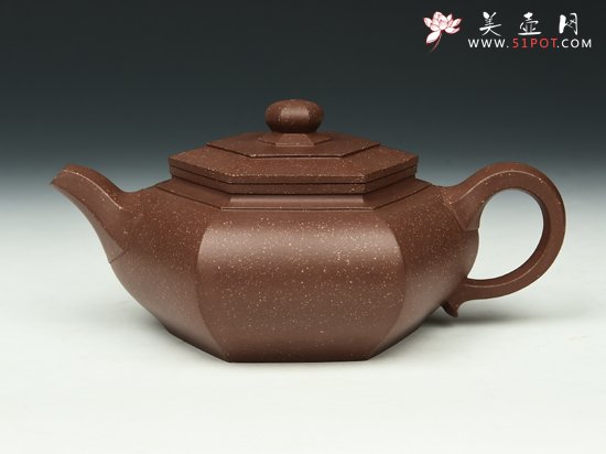 紫砂壶图片：大彬六方 - 宜兴紫砂壶网