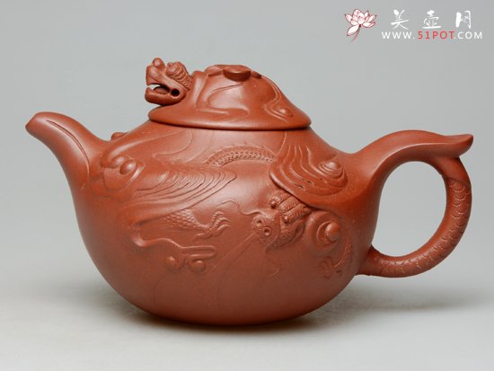 紫砂壶图片：云龙  480cc - 宜兴紫砂壶网