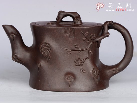 紫砂壶图片：小梅桩 - 宜兴紫砂壶网