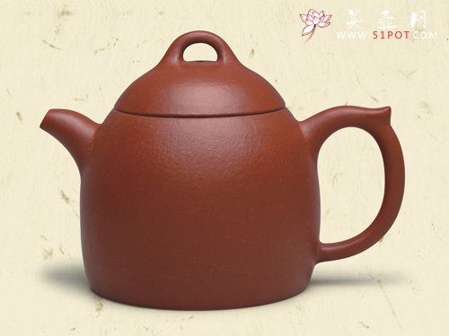 紫砂壶图片：秦权（全手工制作） - 宜兴紫砂壶网