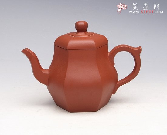 紫砂壶图片：六方壶 - 宜兴紫砂壶网