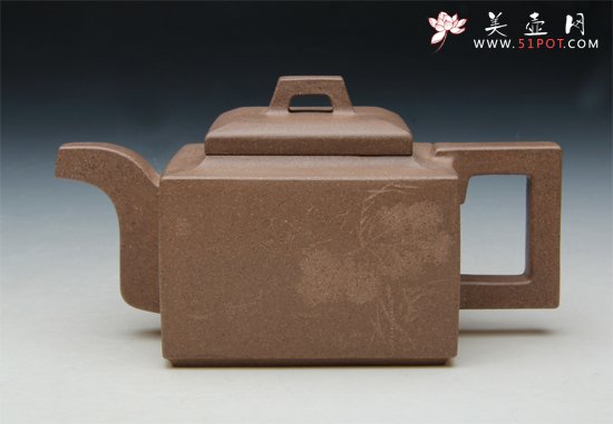 紫砂壶图片：亚明四方 - 宜兴紫砂壶网