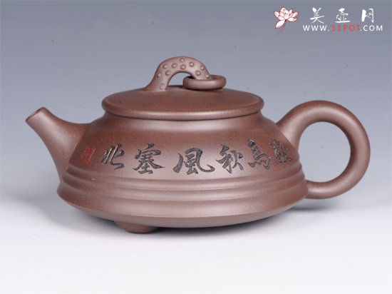 紫砂壶图片：三足鼎立 - 宜兴紫砂壶网