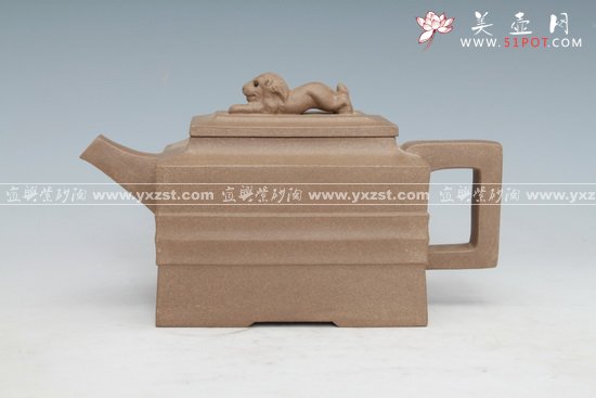 紫砂壶图片：青狮 - 宜兴紫砂壶网