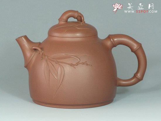 紫砂壶图片：竹段 - 宜兴紫砂壶网