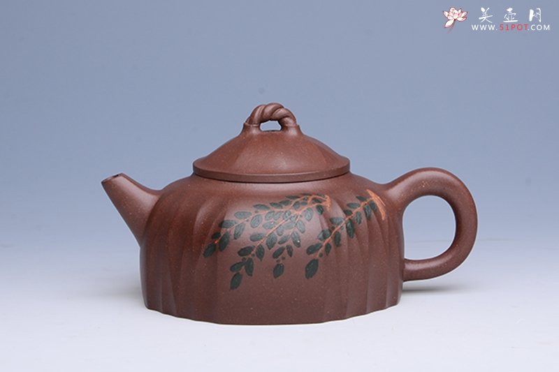 紫砂壶图片：小园春色 - 宜兴紫砂壶网