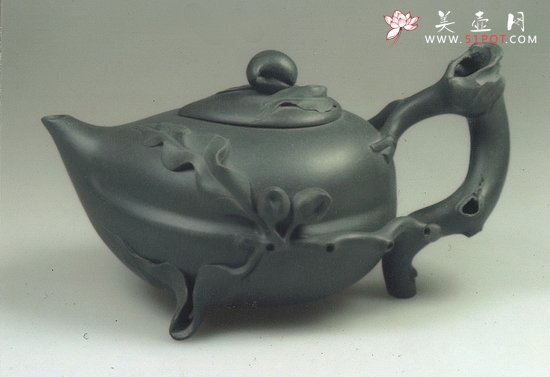 紫砂壶图片：圣桃 - 宜兴紫砂壶网