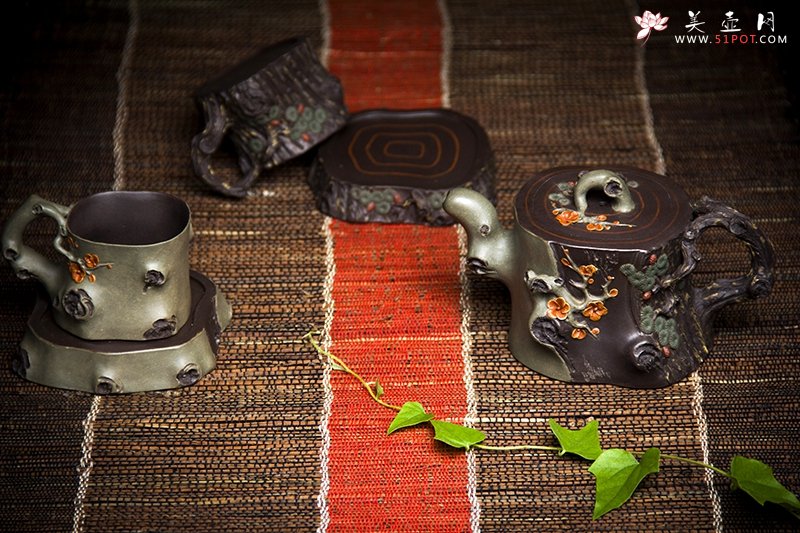 紫砂壶图片：《相得益彰》系列二 - 宜兴紫砂壶网