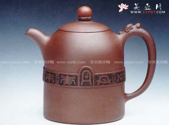 紫砂壶图片：珠丹壶 - 宜兴紫砂壶网