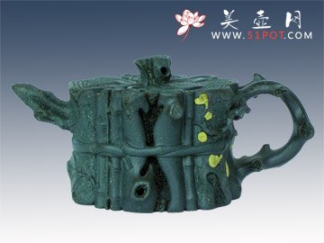 紫砂壶图片：束柴三友 - 宜兴紫砂壶网