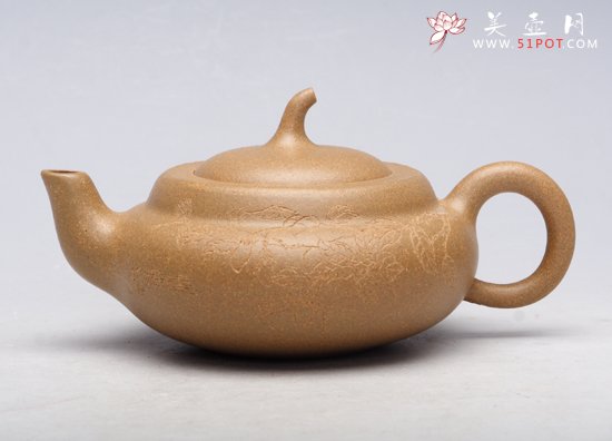 紫砂壶图片：瓜形 - 宜兴紫砂壶网