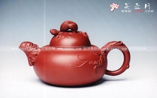 紫砂壶图片：秋趣 - 宜兴紫砂壶网