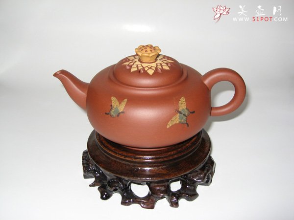 紫砂壶图片：葵花 - 宜兴紫砂壶网
