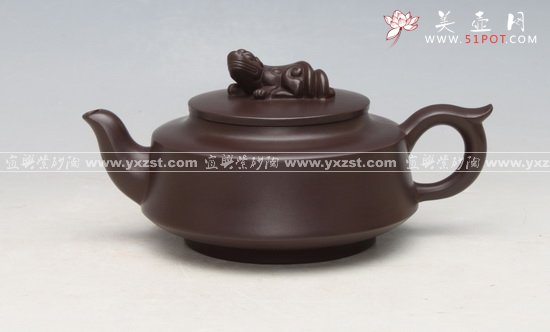 紫砂壶图片：虎虎生威 - 宜兴紫砂壶网