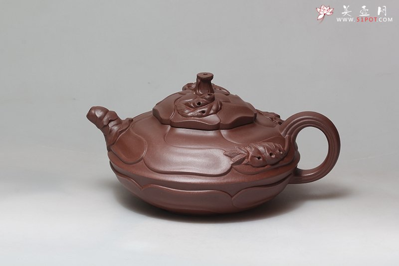 紫砂壶图片：风卷葵 - 宜兴紫砂壶网