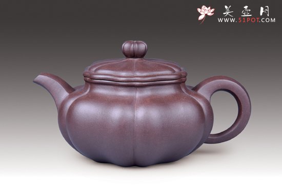 紫砂壶图片：葵仿古 - 宜兴紫砂壶网