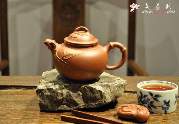 紫砂壶图片：竹 韵 - 宜兴紫砂壶网