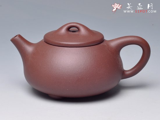 紫砂壶图片：润石瓢 - 宜兴紫砂壶网