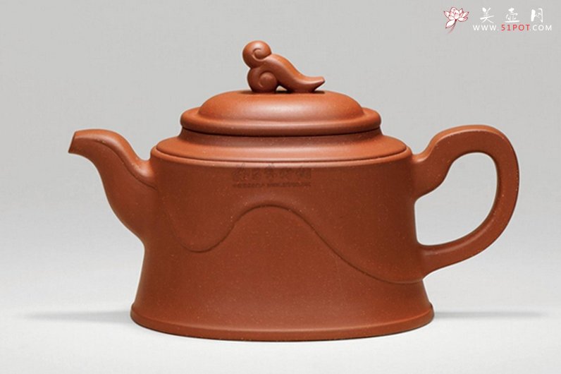 紫砂壶图片：行云流水壶 - 宜兴紫砂壶网