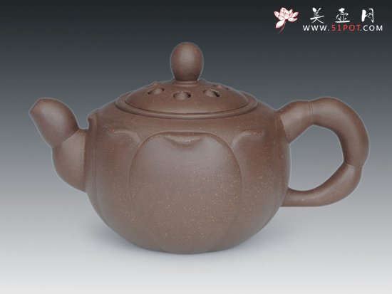 紫砂壶图片：莲子 - 宜兴紫砂壶网