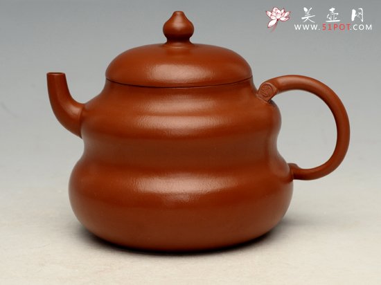 紫砂壶图片：葫芦 - 宜兴紫砂壶网