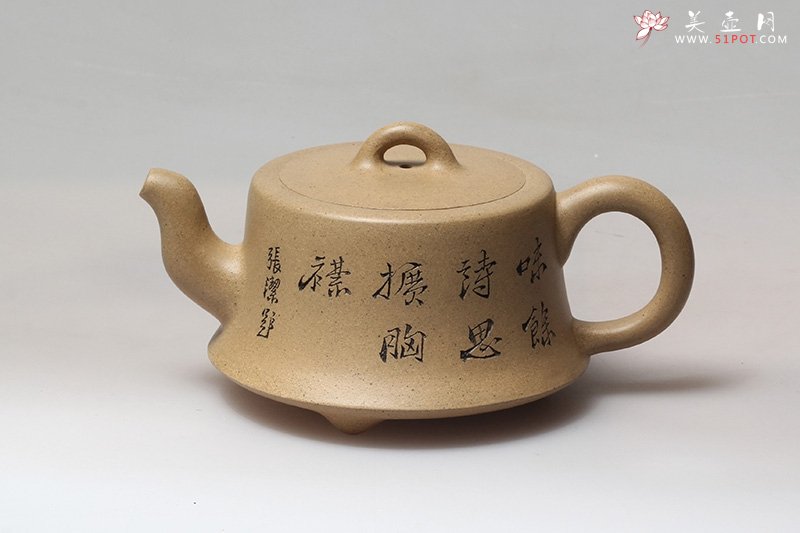 紫砂壶图片：柱础壶 - 宜兴紫砂壶网