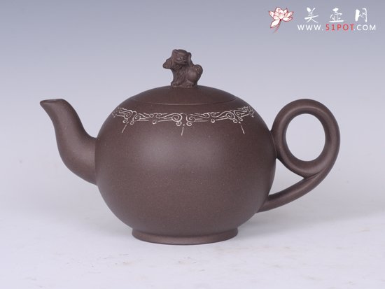 紫砂壶图片：狮球 - 宜兴紫砂壶网