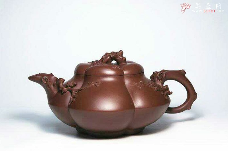 紫砂壶图片：上合梅 - 宜兴紫砂壶网
