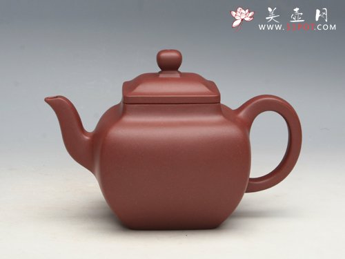 紫砂壶图片：四方平安 泥料：底... - 宜兴紫砂壶网